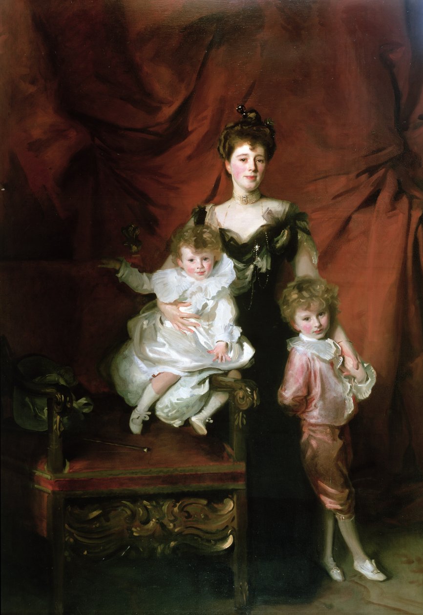 Huonekalut ja erilaiset esineet 1100- ja 1300-luvuilta tekijältä John Singer Sargent