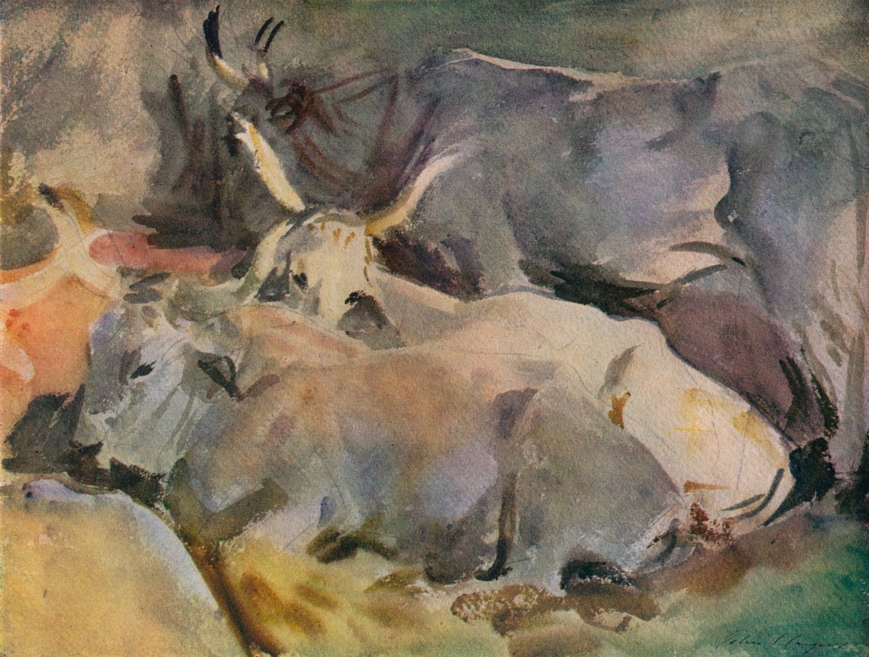 Härät Sienassa, 1910 tekijältä John Singer Sargent