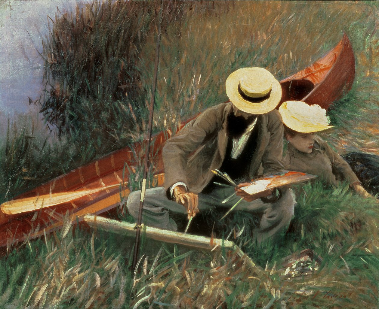 Huonekalut ja erilaiset esineet 1100- ja 1300-luvuilta tekijältä John Singer Sargent