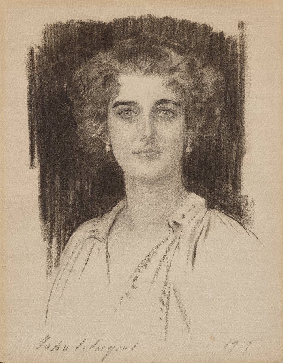 Dorothy Draperin muotokuva tekijältä John Singer Sargent