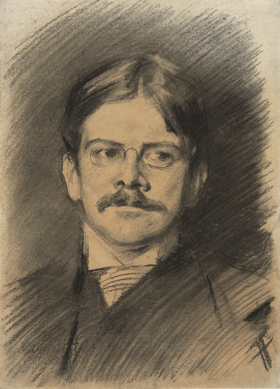 Edwin Austin Abbeyn muotokuva tekijältä John Singer Sargent