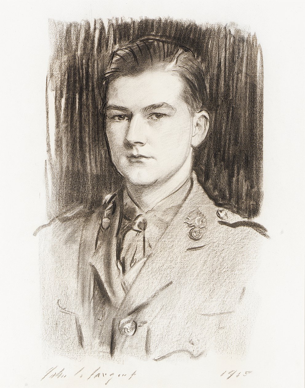 Geoffrey Murray-Smithin muotokuva tekijältä John Singer Sargent