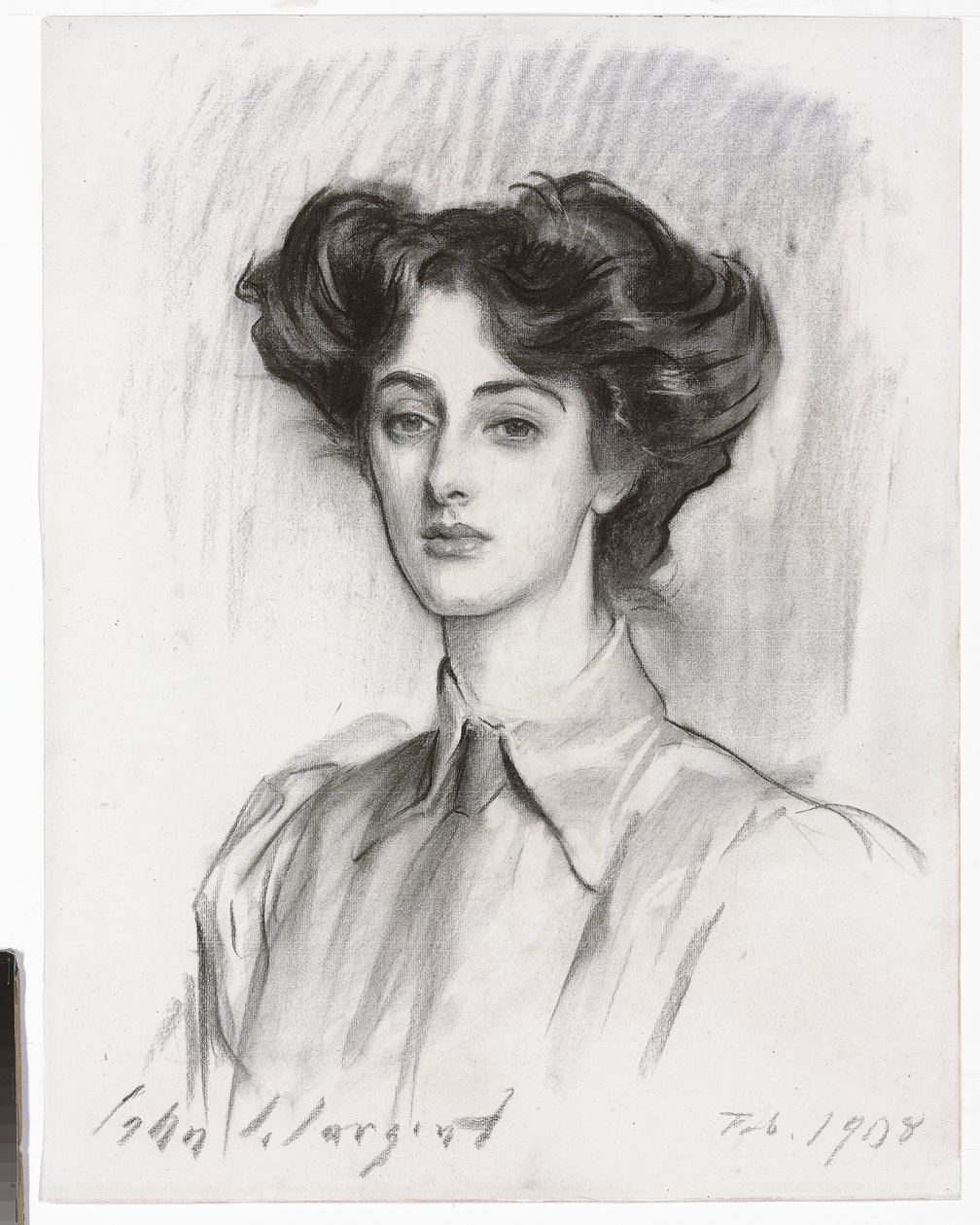 Lady Elsie Meyerin muotokuva, helmikuu 1908 tekijältä John Singer Sargent