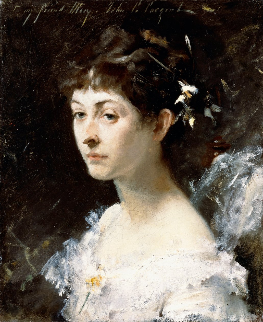 Mary Turner Austinin muotokuva, n. 1878 tekijältä John Singer Sargent