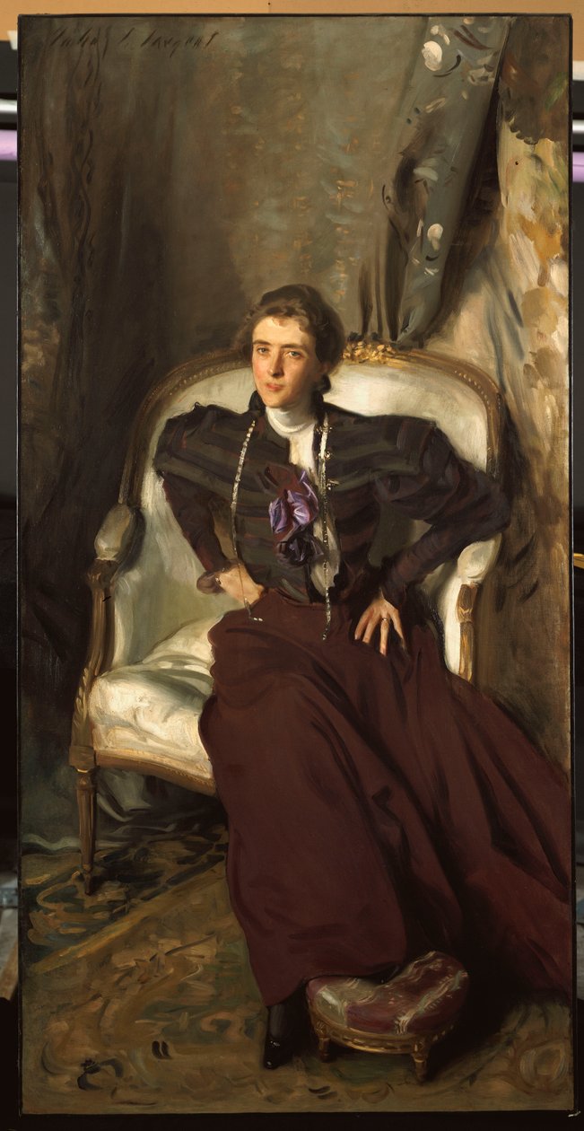Rouva Alice Brisbane Thursbyn muotokuva, 1898 tekijältä John Singer Sargent