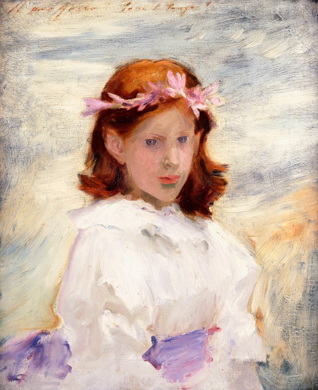 Teresa Gossen muotokuva, 1885 tekijältä John Singer Sargent