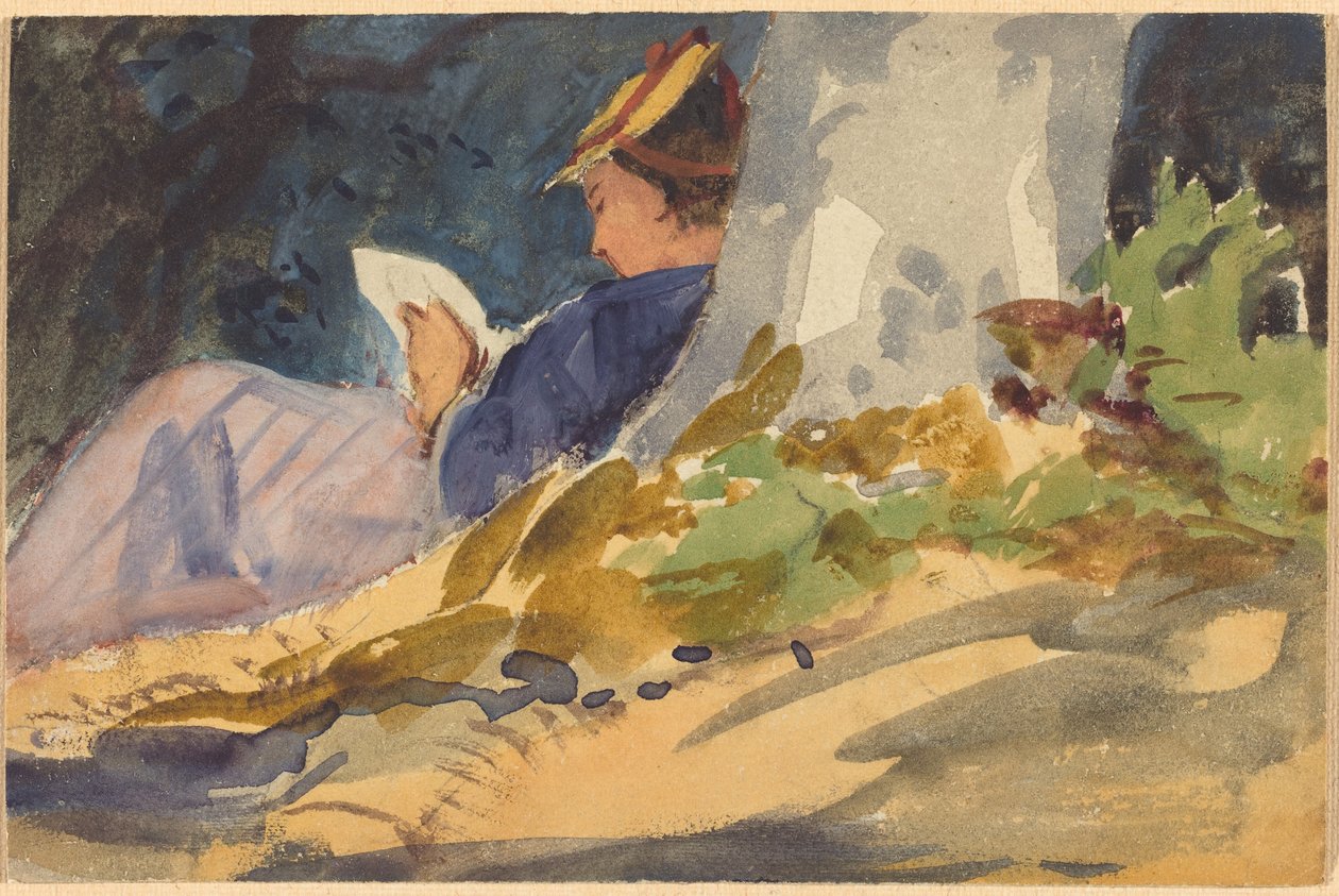 Lepäämässä tekijältä John Singer Sargent