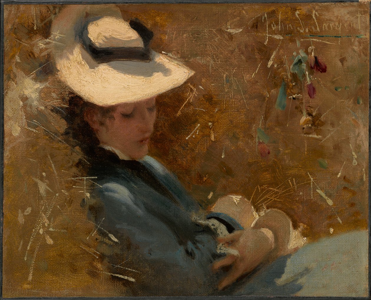 Lepäämässä tekijältä John Singer Sargent