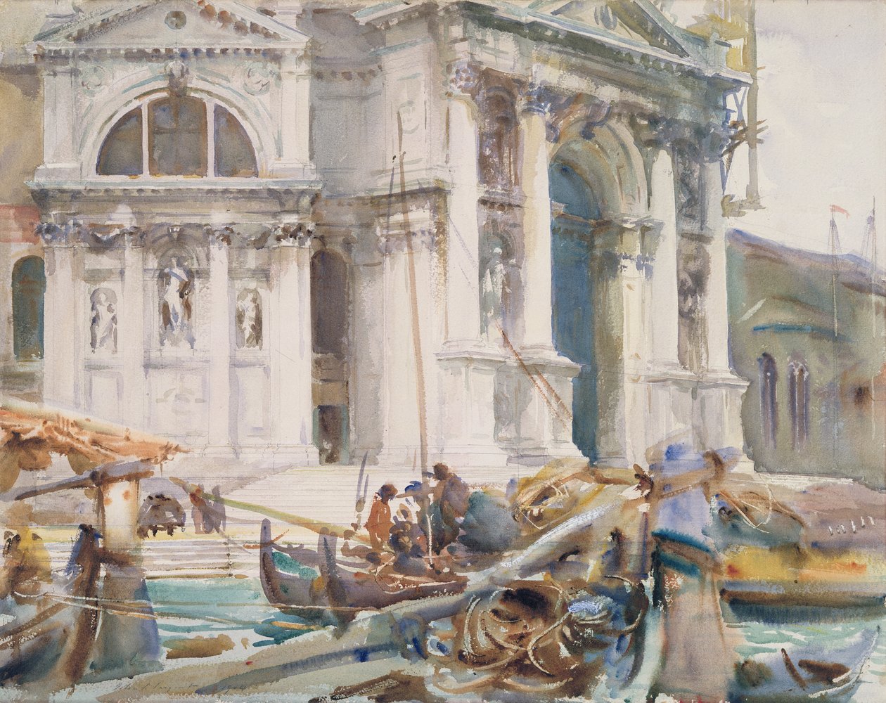 Santa Maria della Salute, 1904 tekijältä John Singer Sargent