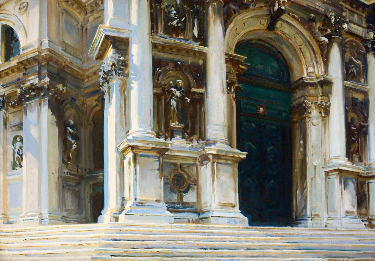Santa Maria della Salute Venetsiassa, 1909. tekijältä John Singer Sargent