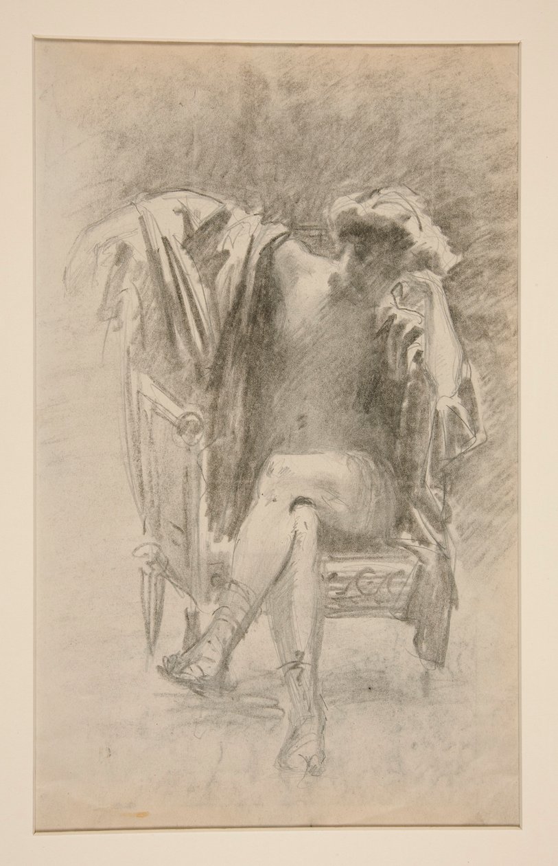 Istuva hahmo tekijältä John Singer Sargent