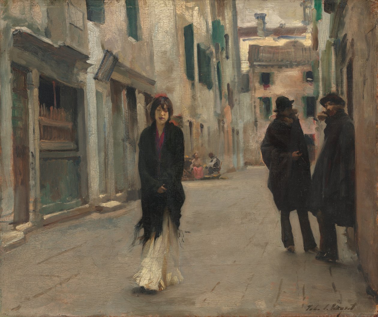 Katu Venetsiassa tekijältä John Singer Sargent