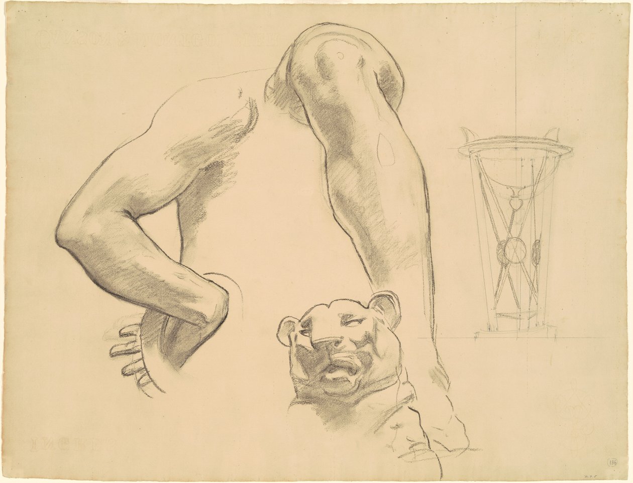 Klassisen ja romanttisen taiteen opintoja, n. 1921. tekijältä John Singer Sargent