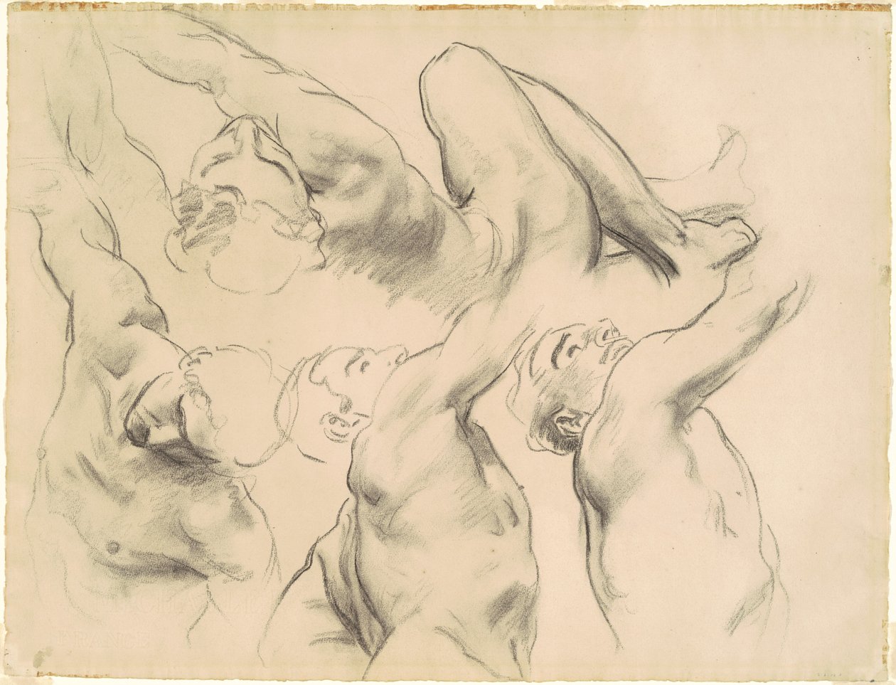 Tutkimukset "Taivaalle" ja "Helvetille" tekijältä John Singer Sargent