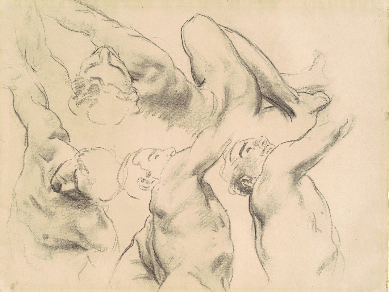 Studies for Heaven and Hell, 1903-1916. tekijältä John Singer Sargent