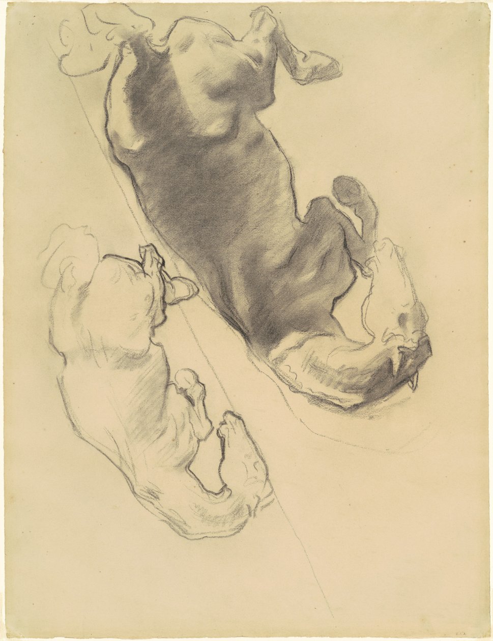 Tutkimuksia "Gogin ja Magogin lankeemuksesta" tekijältä John Singer Sargent