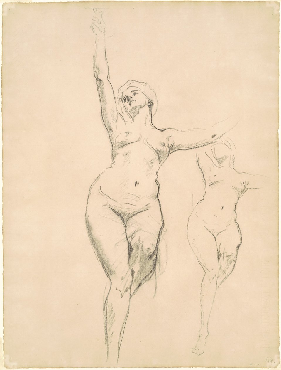 Studies of Victory for Death ja Victory, 1920-1922. tekijältä John Singer Sargent