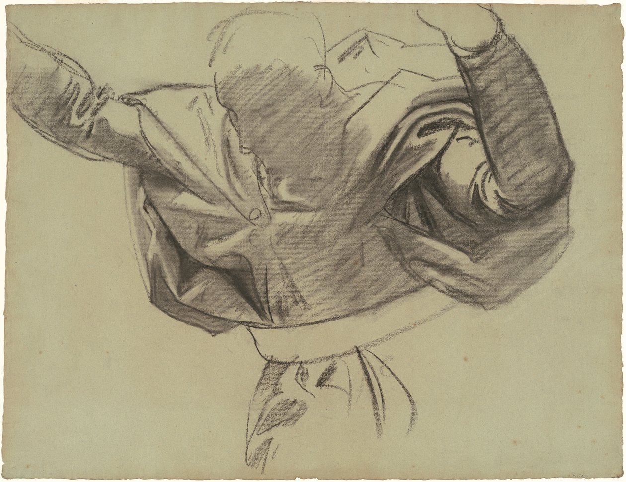 Tutkimus "Herran palvelijattarelle" tekijältä John Singer Sargent