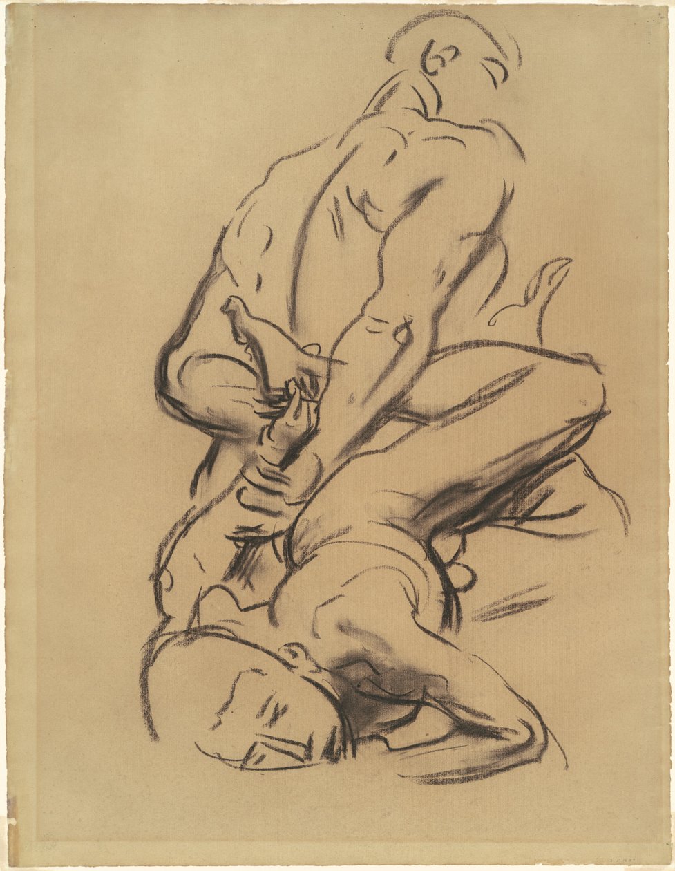 Tutkimus "Tuomiota" varten tekijältä John Singer Sargent