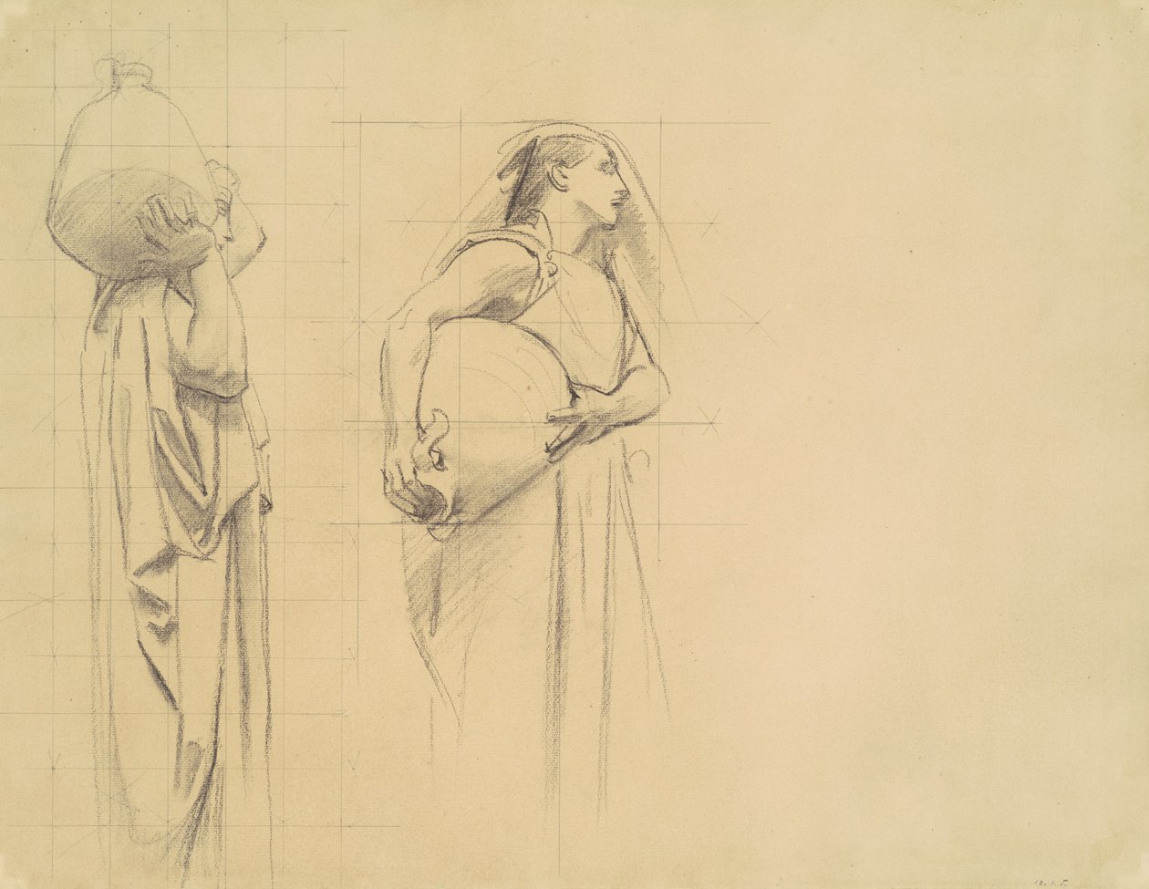 Tutkimus Danaïdesille, 1922-1925. tekijältä John Singer Sargent