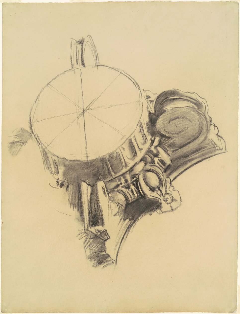 Study for The Fall of Gog and Magog, 1903-1916. tekijältä John Singer Sargent