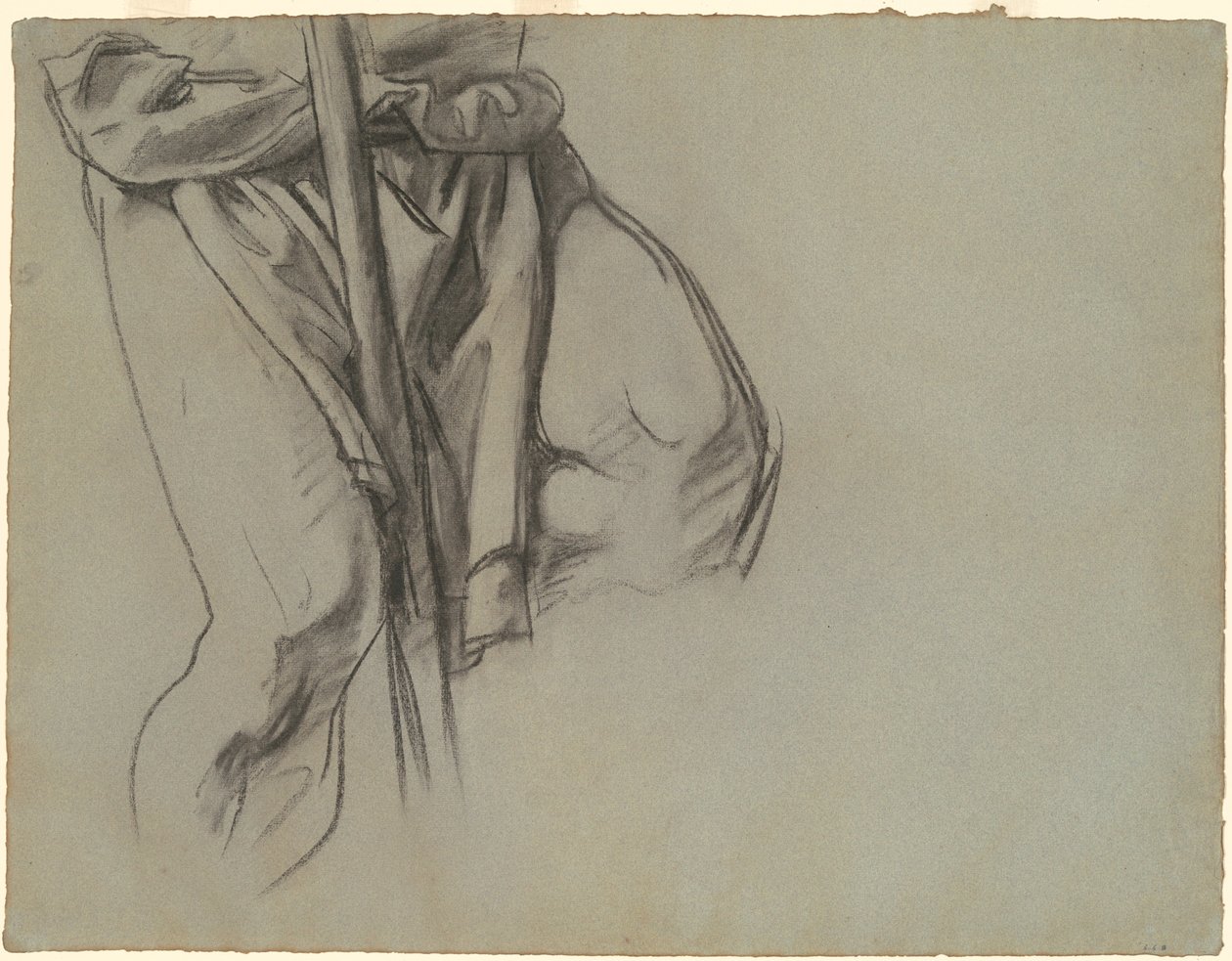 Tutkimus Adamista "rukousnauhan viidestätoista mysteeristä" tekijältä John Singer Sargent