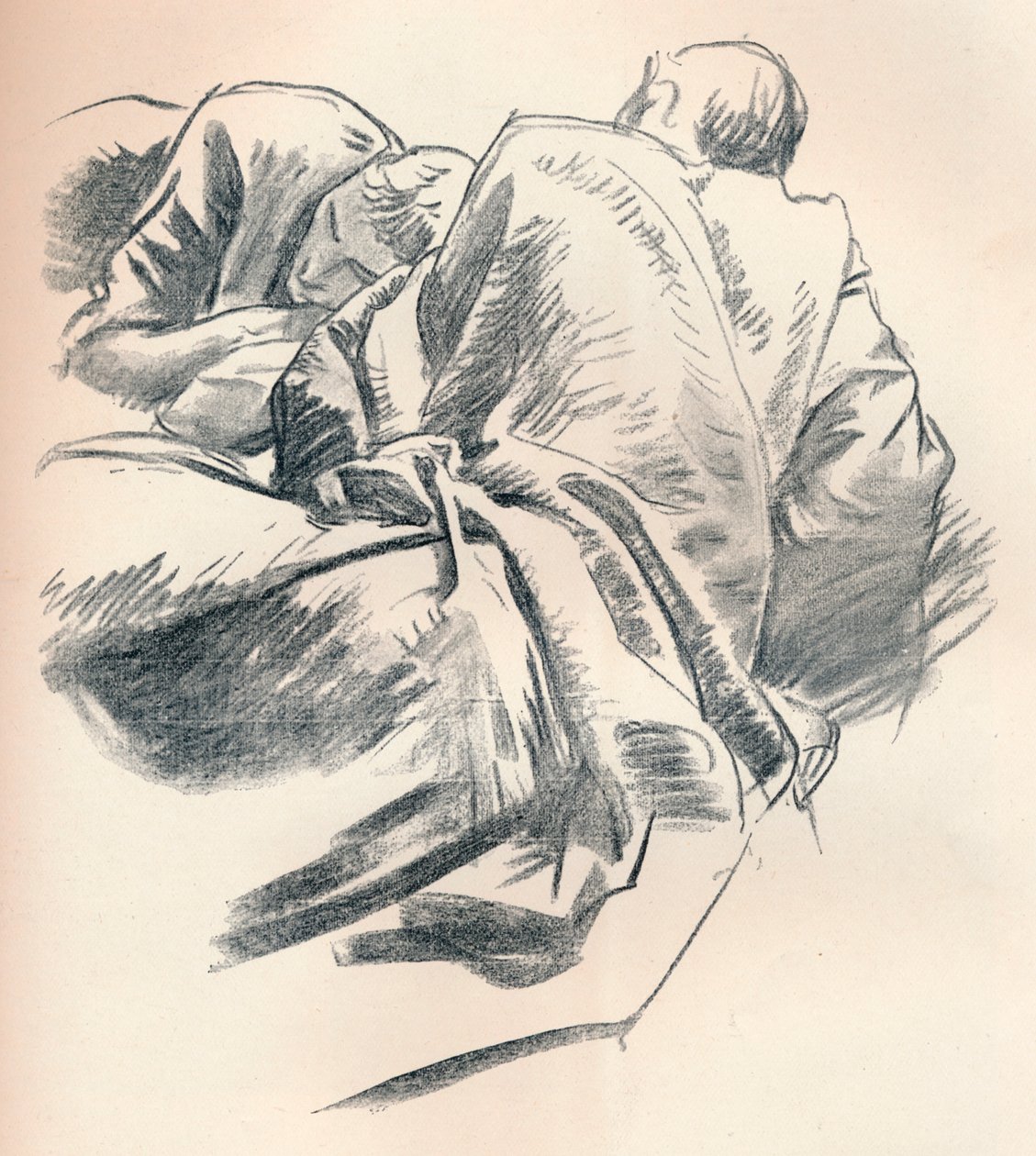Study of Drapery, 1916 tekijältä John Singer Sargent