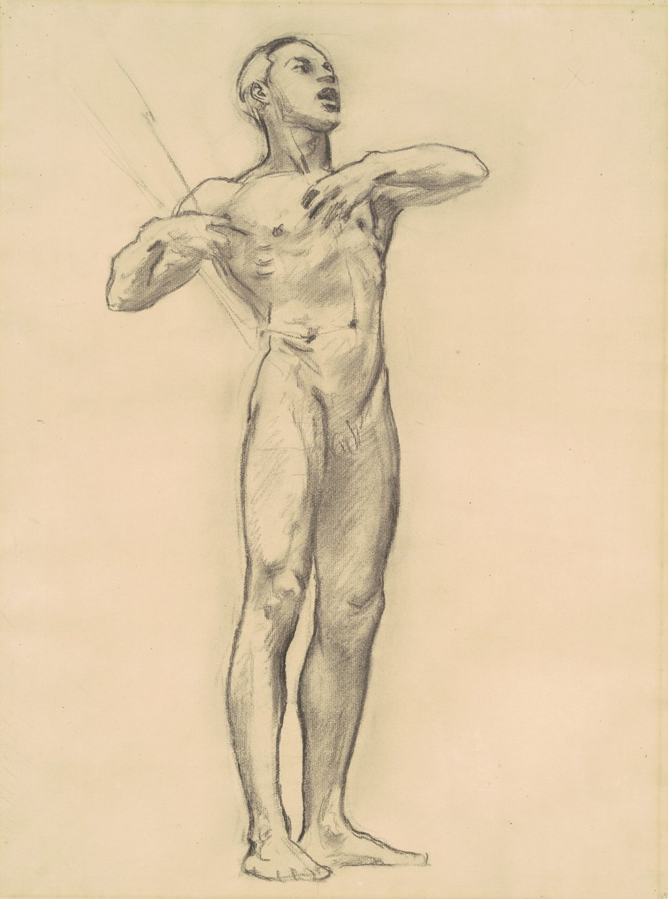 Orpheuksen tutkimus klassiseen ja romanttiseen taiteeseen, n. 1921. tekijältä John Singer Sargent