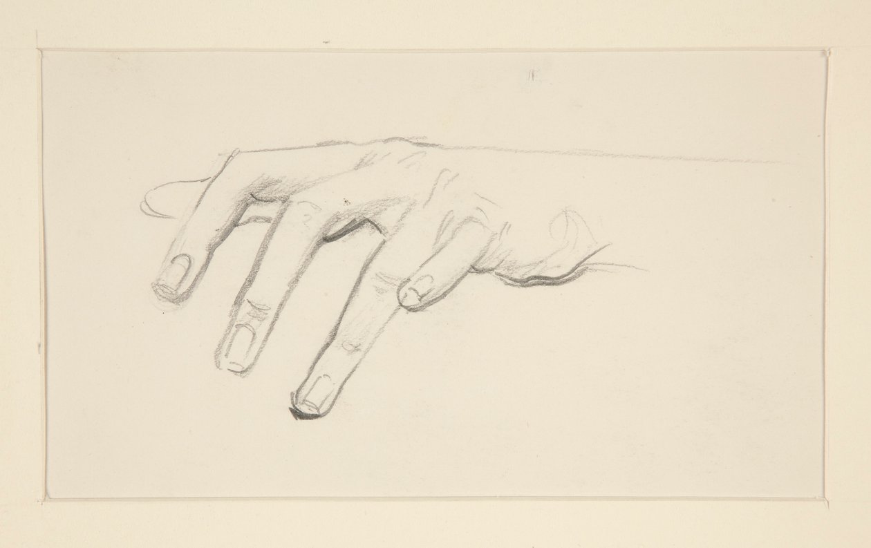 Käden tutkimus tekijältä John Singer Sargent