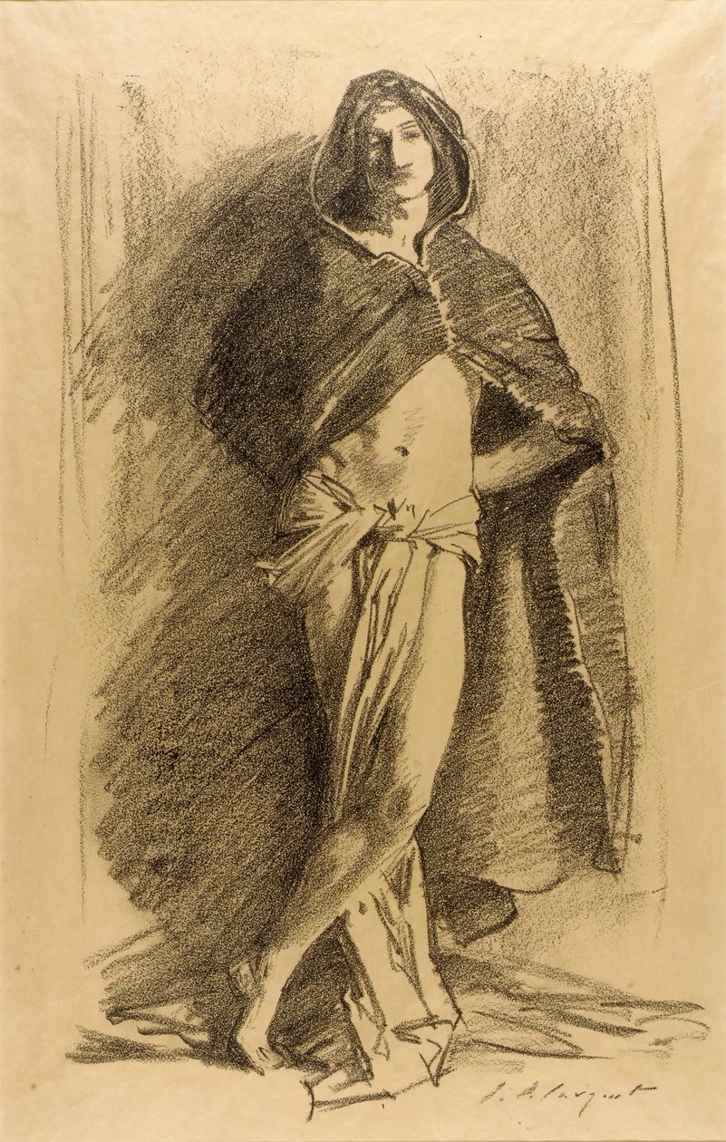 Nuoren miehen tutkimus (verhoutunut) tekijältä John Singer Sargent