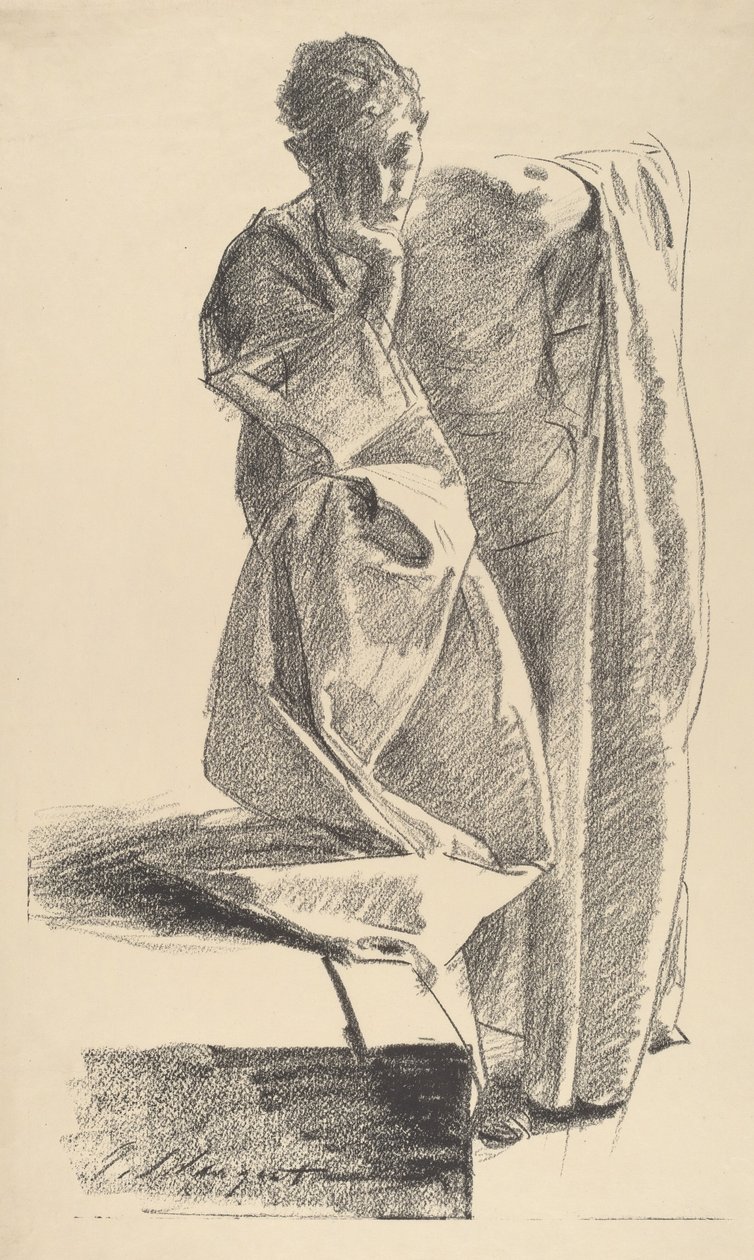 Tutkimus nuoresta miehestä tekijältä John Singer Sargent