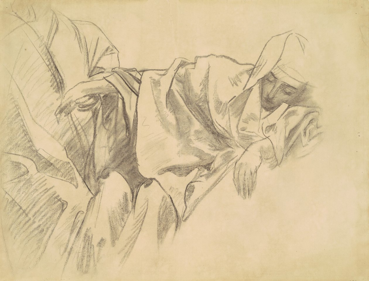 Tutkimus ristiinnaulitsemisesta 15 rukousmysteeriä varten, 1903-1916. tekijältä John Singer Sargent