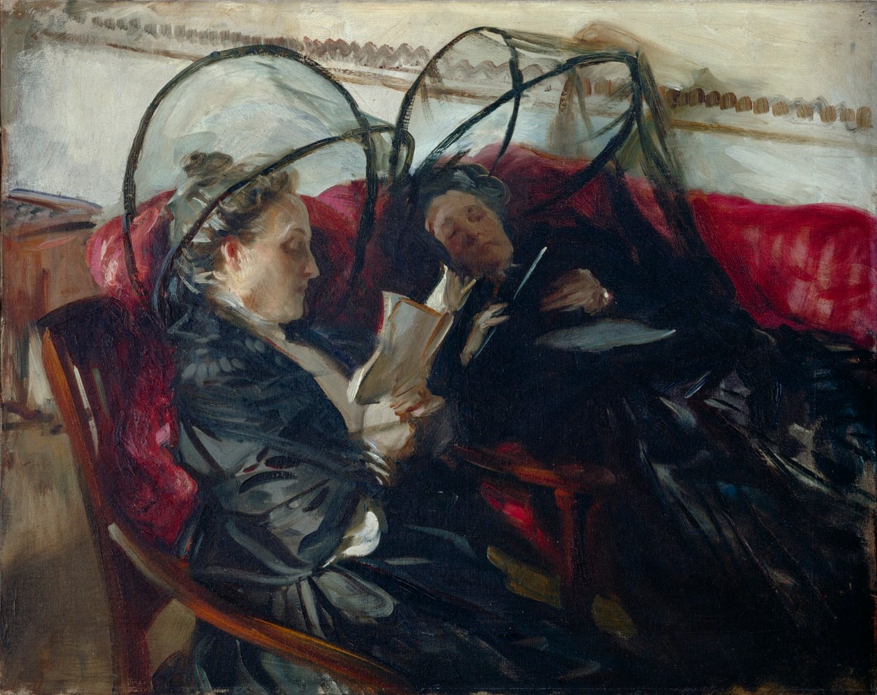 Ruotsalainen:  Myggnät hyttysverkot tekijältä John Singer Sargent