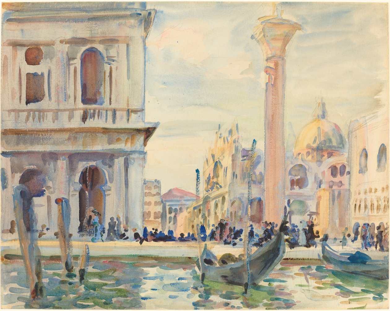 Piazzetta tekijältä John Singer Sargent