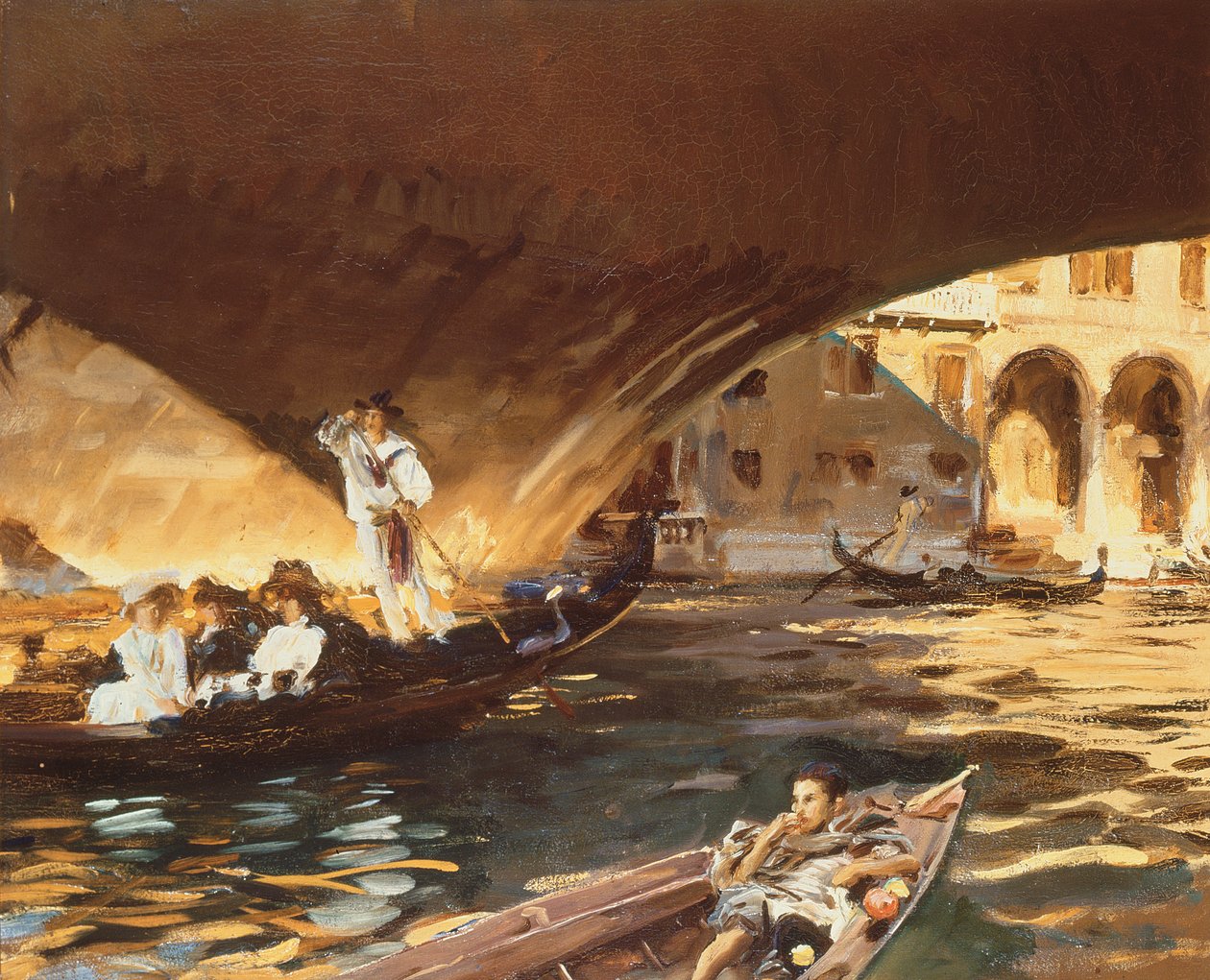 Rialto, Venetsia tekijältä John Singer Sargent