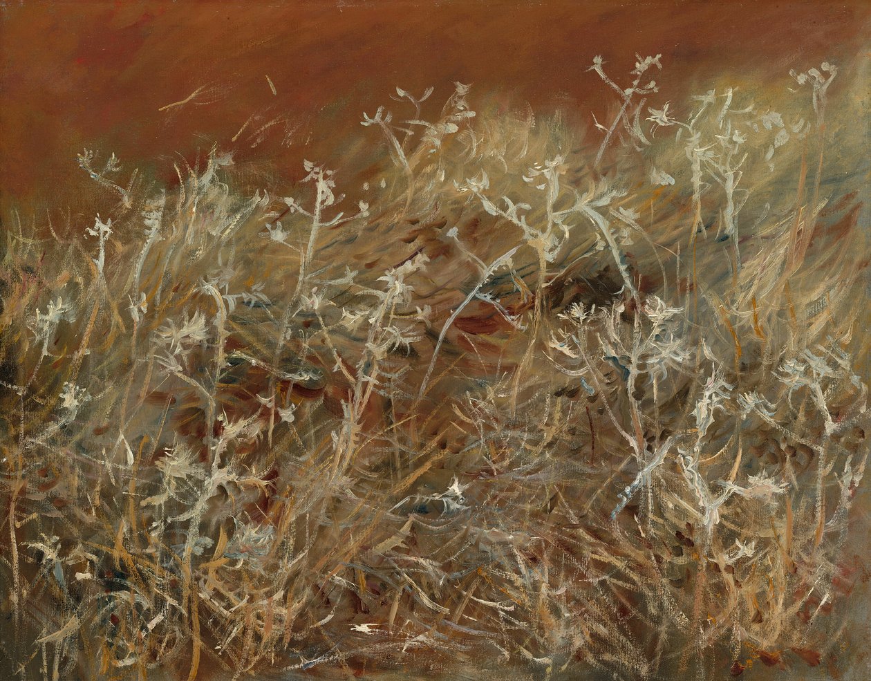 Ohdakkeet, 188389. tekijältä John Singer Sargent