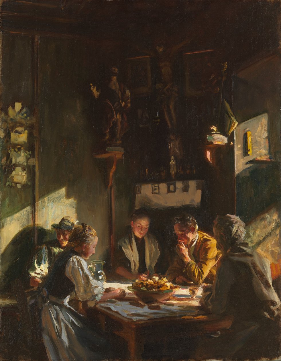 Tyrolese Interior, 1915 tekijältä John Singer Sargent