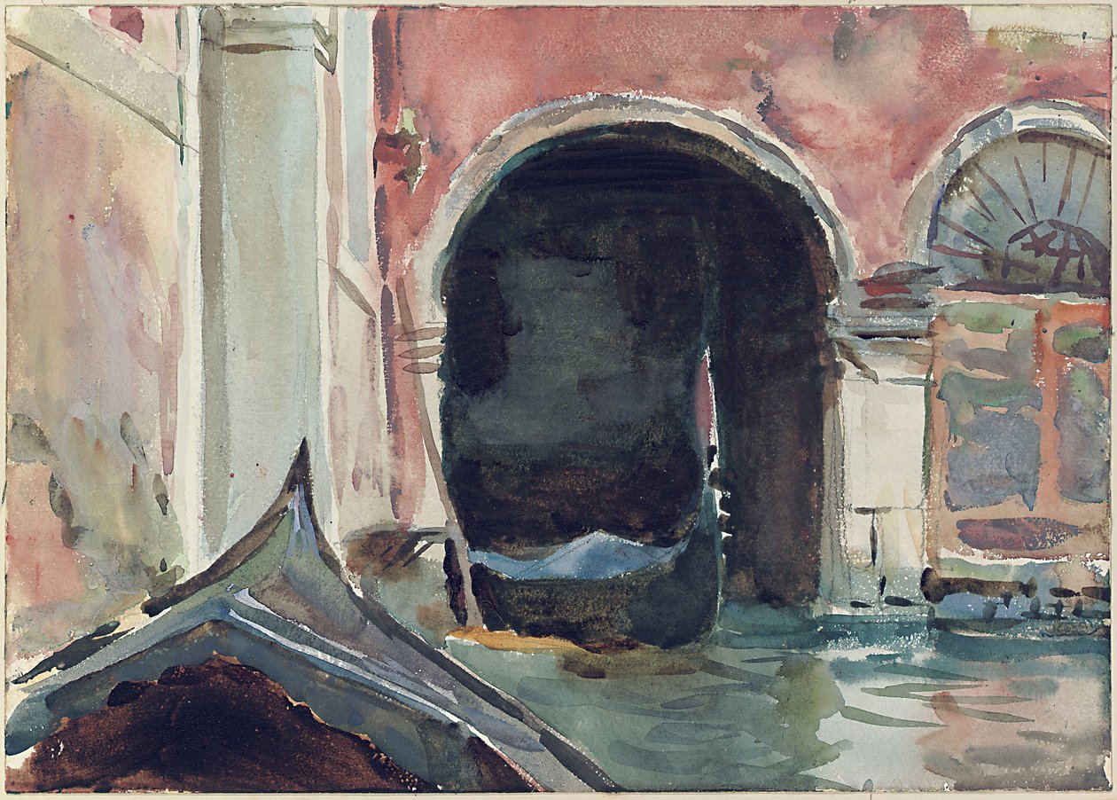 Venetsialainen kanava tekijältä John Singer Sargent