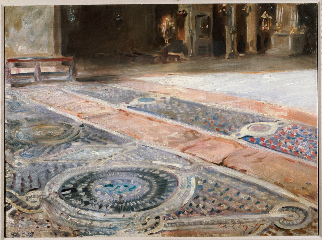 Venetsialainen sisustus tekijältä John Singer Sargent