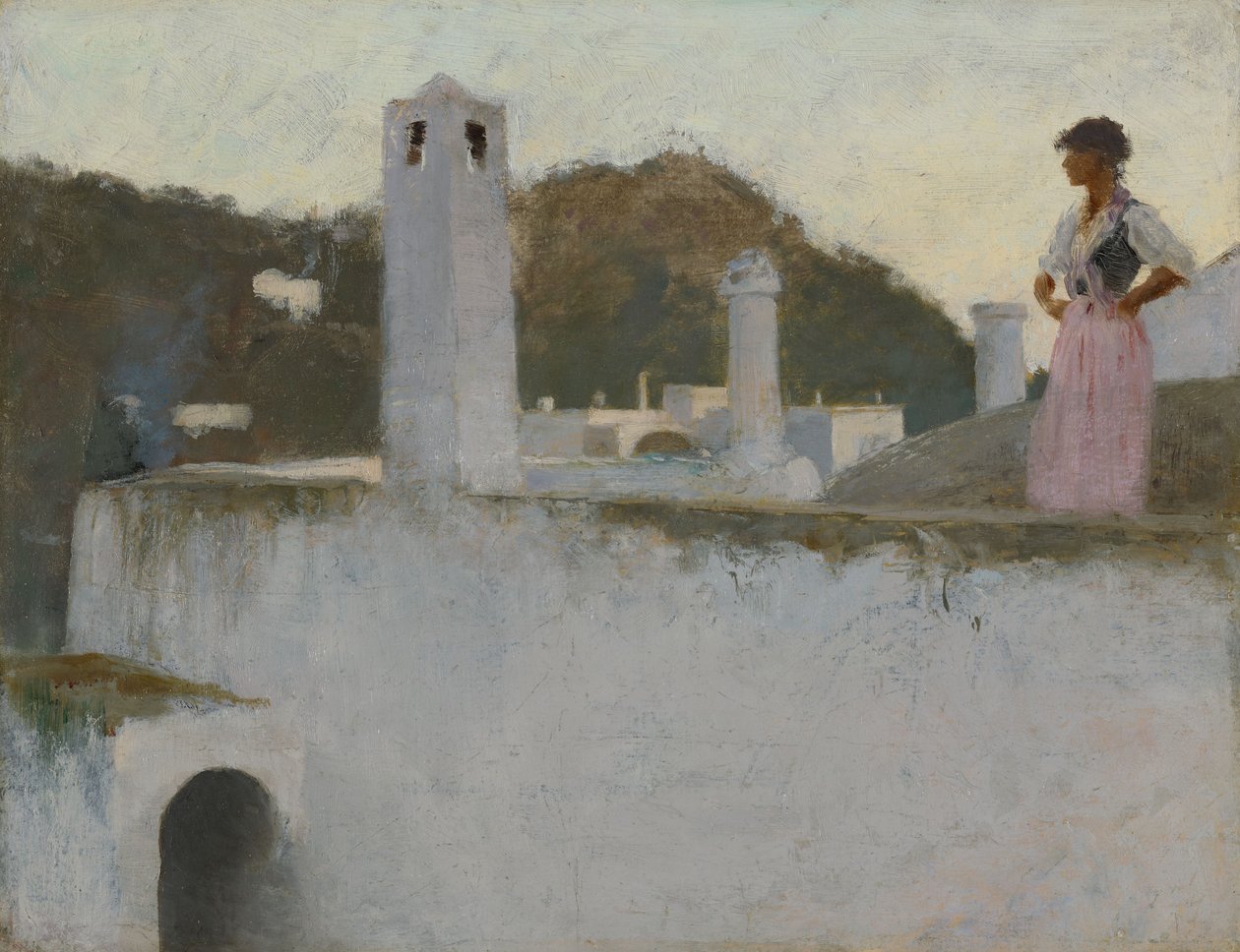 Näkymä Caprilta tekijältä John Singer Sargent