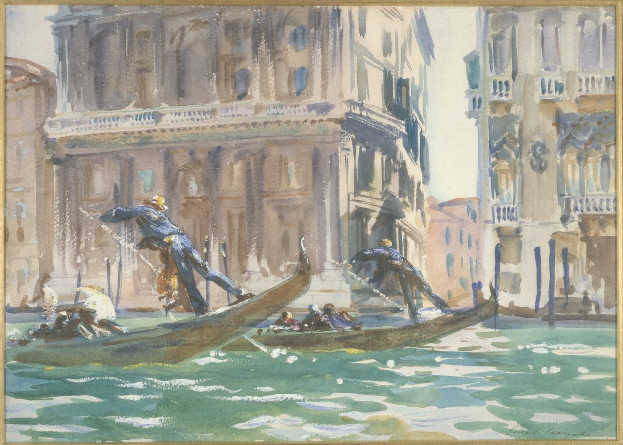 Näkymä Venetsiasta tekijältä John Singer Sargent
