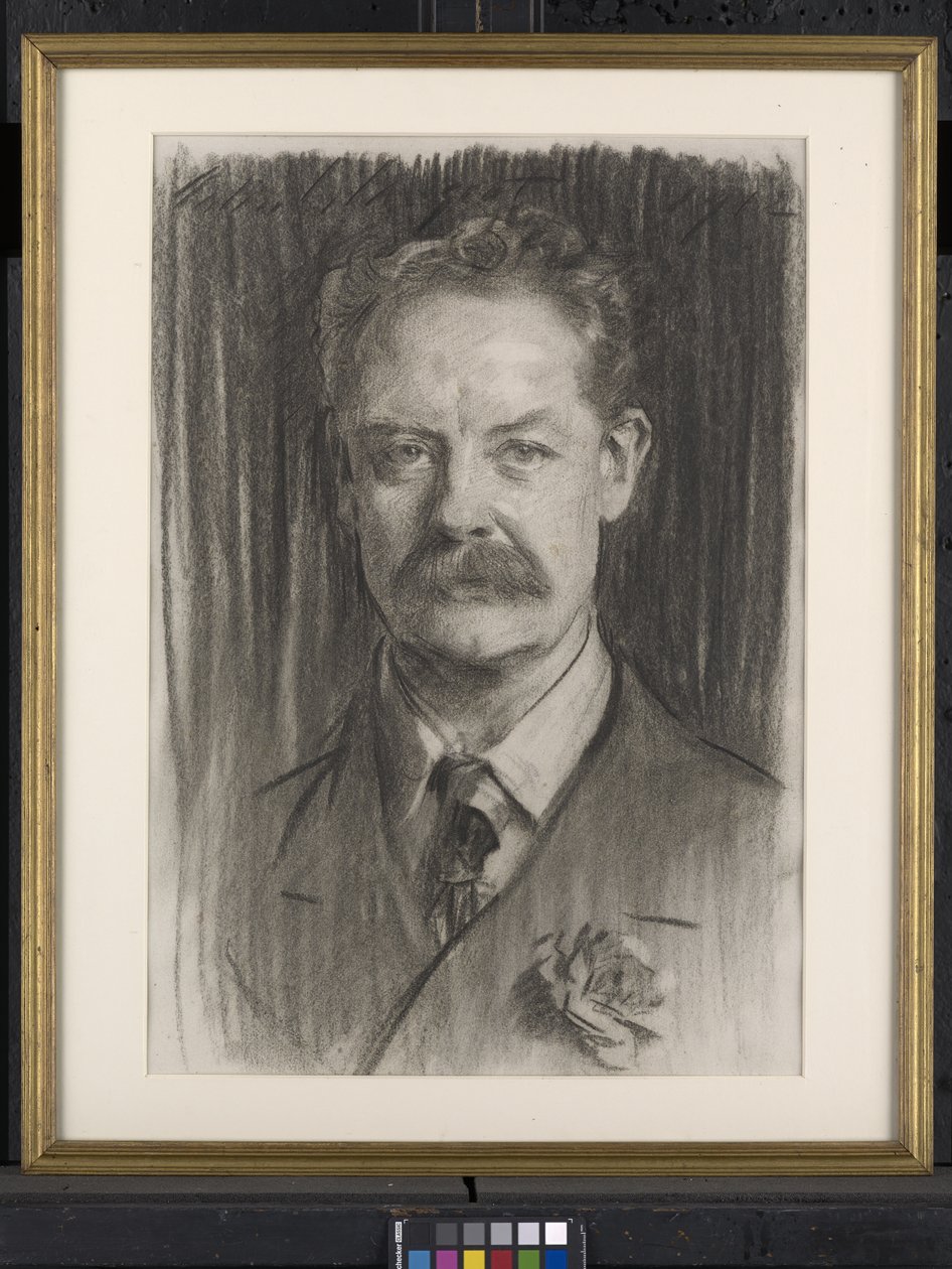 William Henry Grenfell, 1912 (hiili paperille) tekijältä John Singer Sargent
