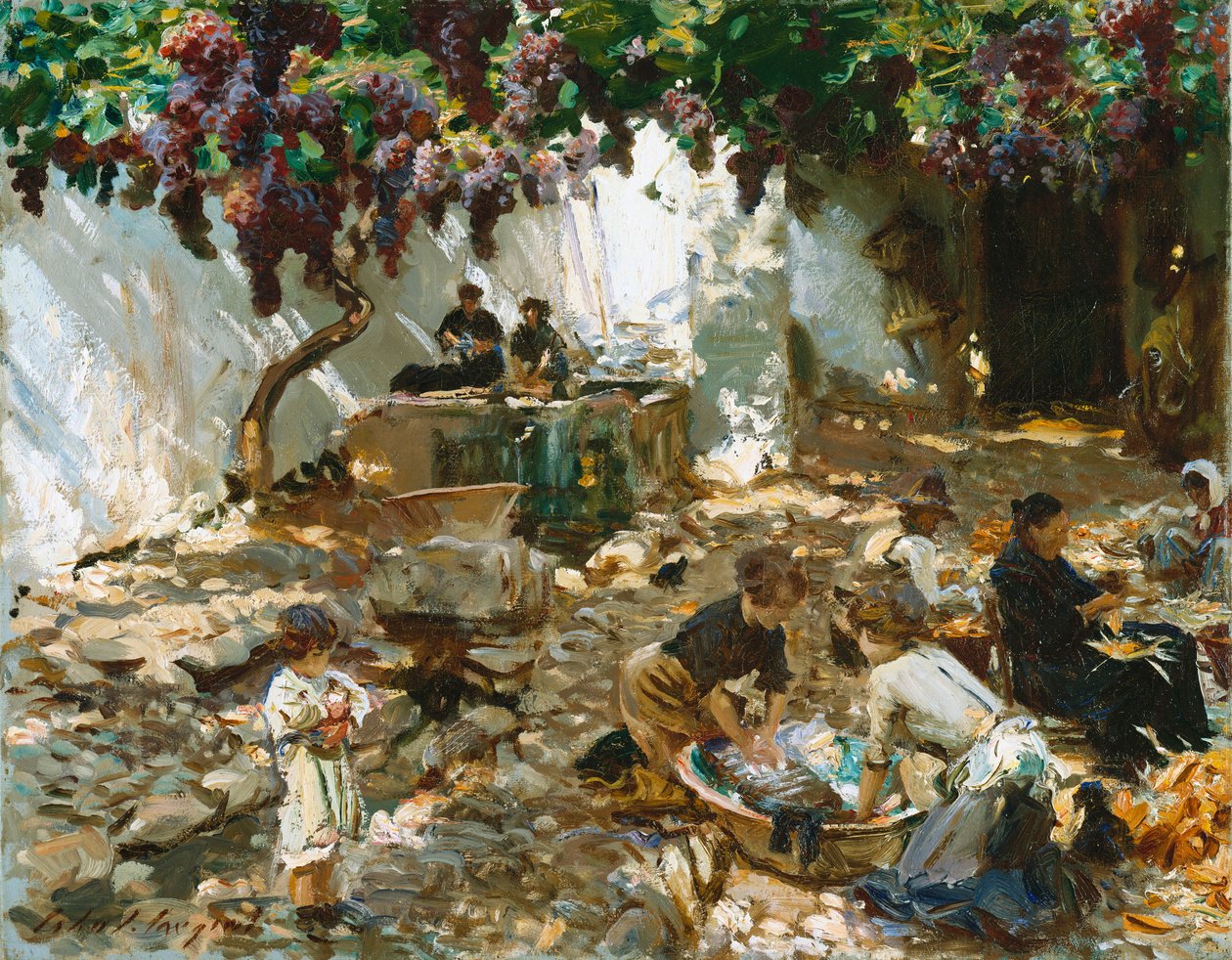 Naiset töissä tekijältä John Singer Sargent