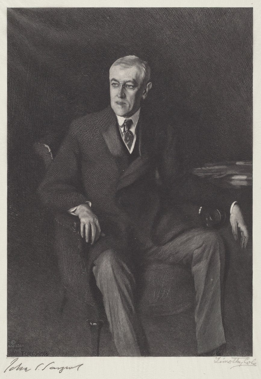 Woodrow Wilson tekijältä John Singer Sargent