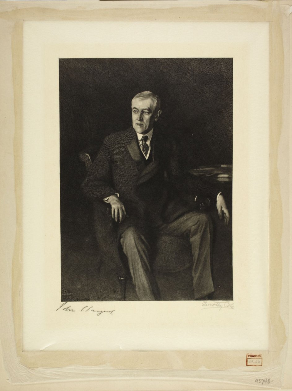 Woodrow Wilson tekijältä John Singer Sargent