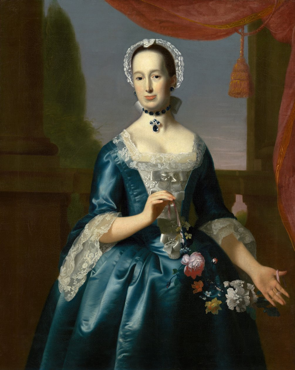Anne Fairchild Bowler (rouva Metcalf Bowler), n. 1763 (öljy kankaalle) tekijältä John Singleton Copley