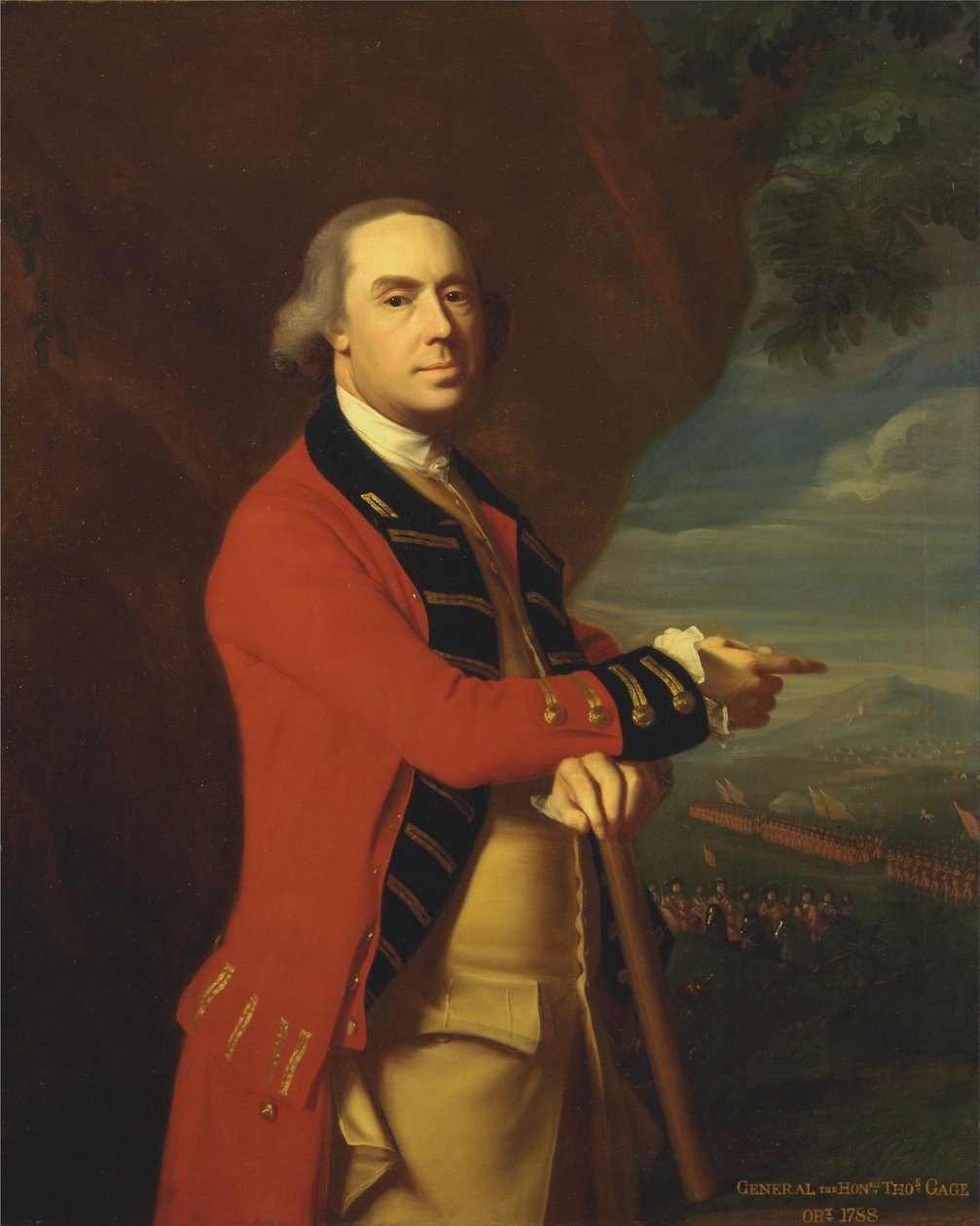 Kenraali Thomas Gage tekijältä John Singleton Copley