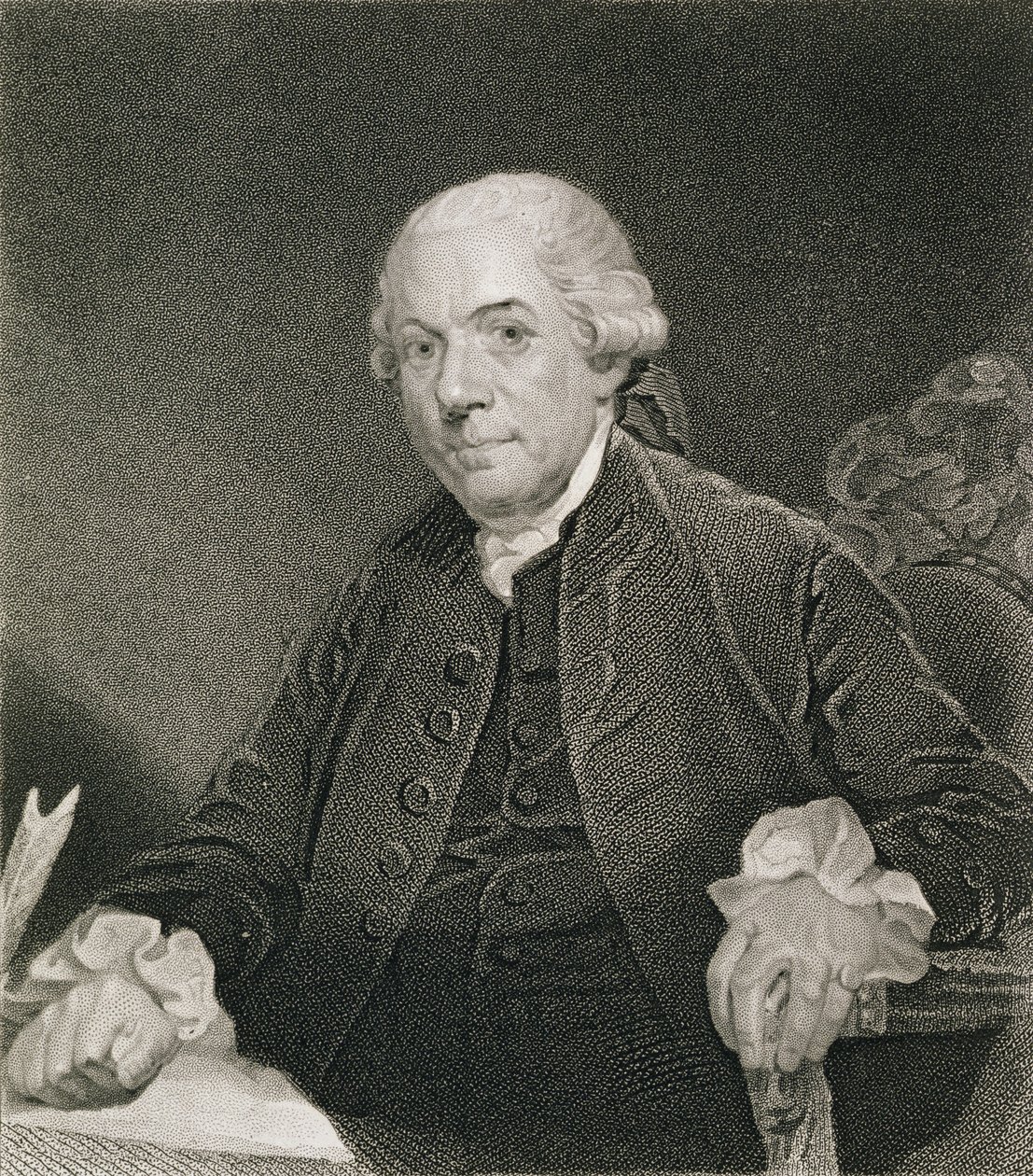 Henry Laurens, kaiverrus Thomas B. Welch (1814-74) William G. Armstrongin (1823-90) alkuperäisen piirustuksen jälkeen tekijältä John Singleton Copley