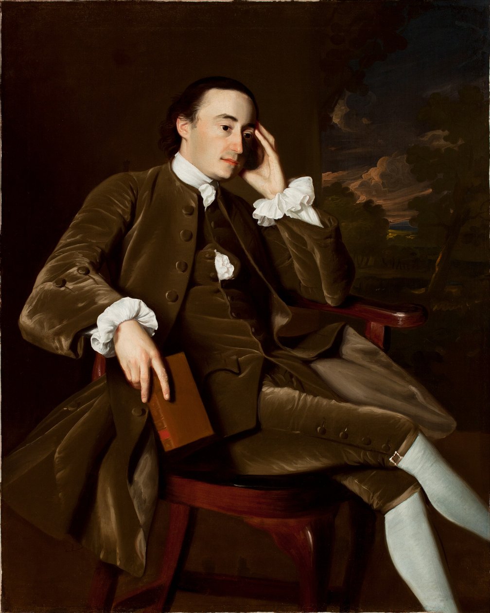 John Bours (1734-1815), n. 1765-70 (katso pari kohdasta 183417) tekijältä John Singleton Copley