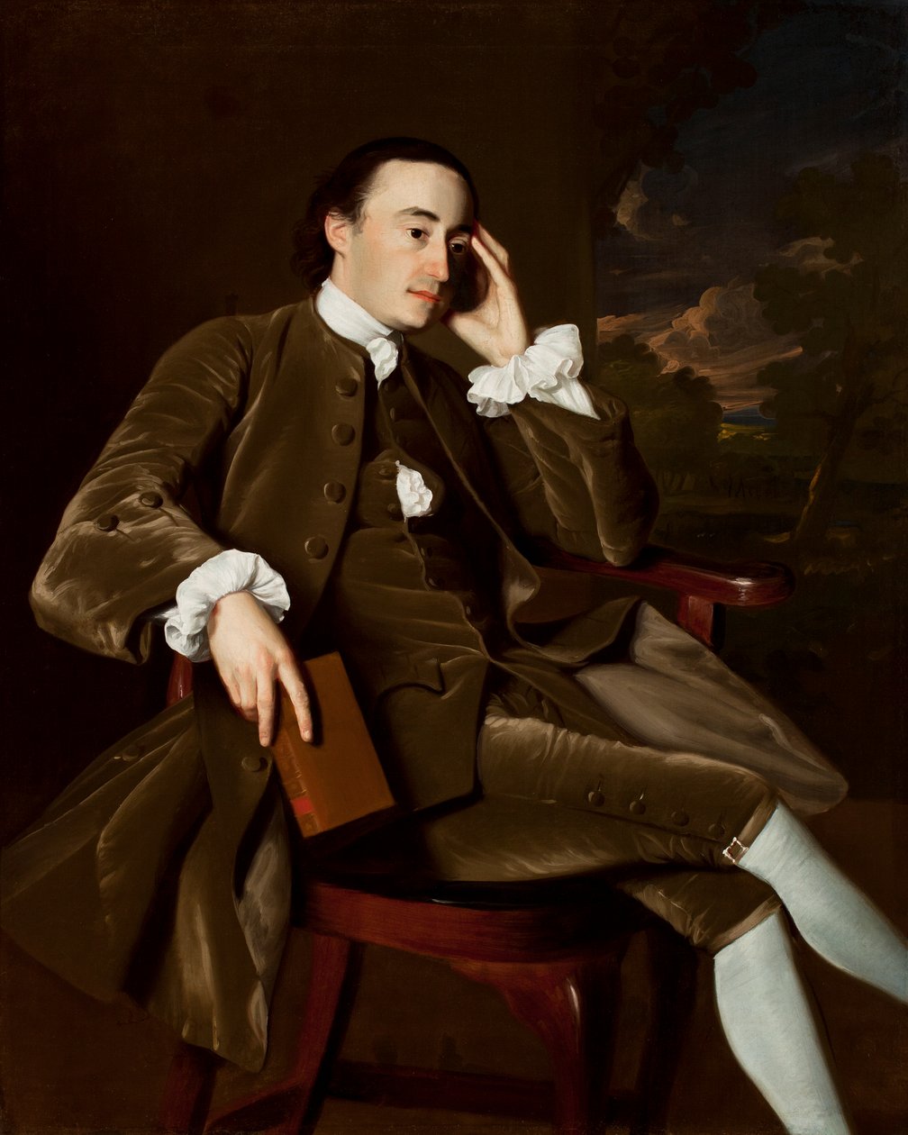 John Bours, n. 1763 (öljy kankaalle) tekijältä John Singleton Copley